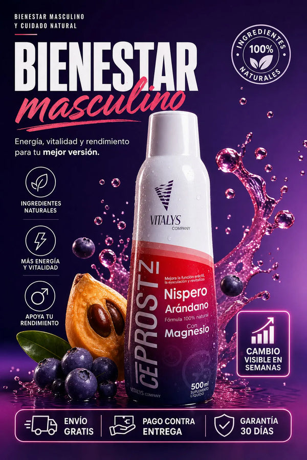 CEPROSTZ® – BIENESTAR MASCULINO Y CUIDADO NATURAL